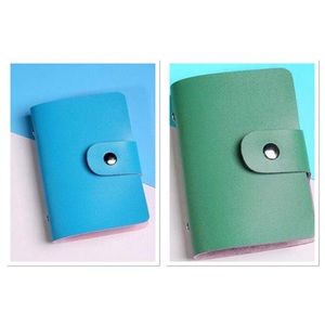 Wallet Leather Cards Credit Card Holder